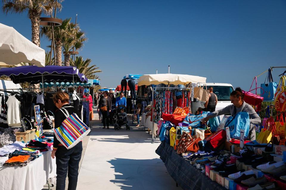Canet-Plage Houstal Residence Buitenkant foto
